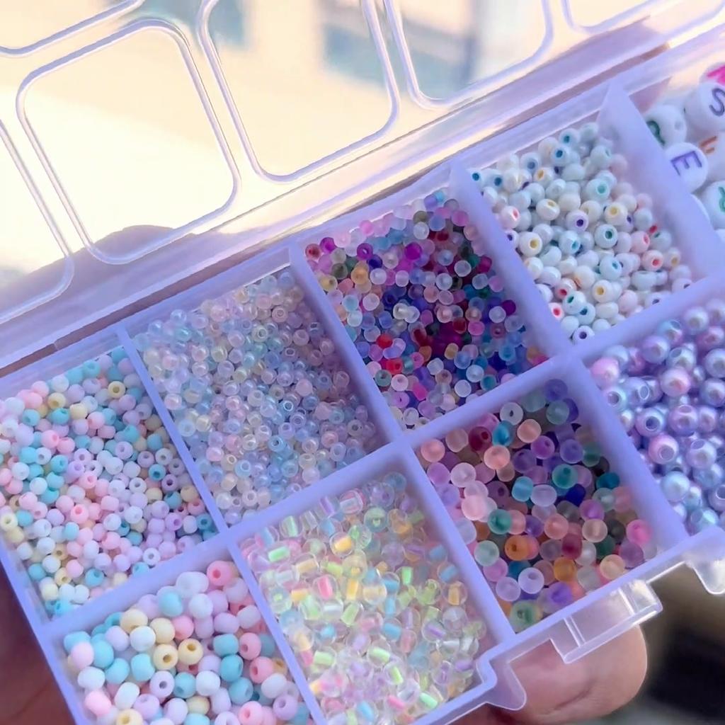 10 коробок/компл. чешский хрустальный разделитель, стеклянные бусины, аксессуары, браслет ручной работы, ожерелье, ожерелье