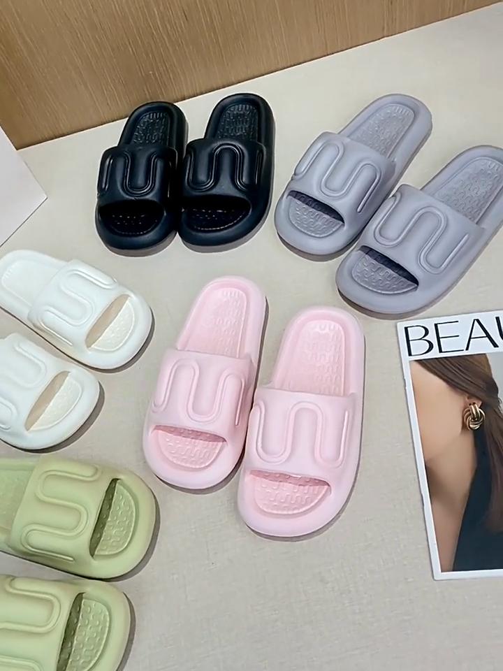 Cool Slippers for Women, Summer Home, Couple, Anti Slip Indoor Bathroom, EVA for Men, Odorless Shower, Cool Slippers
