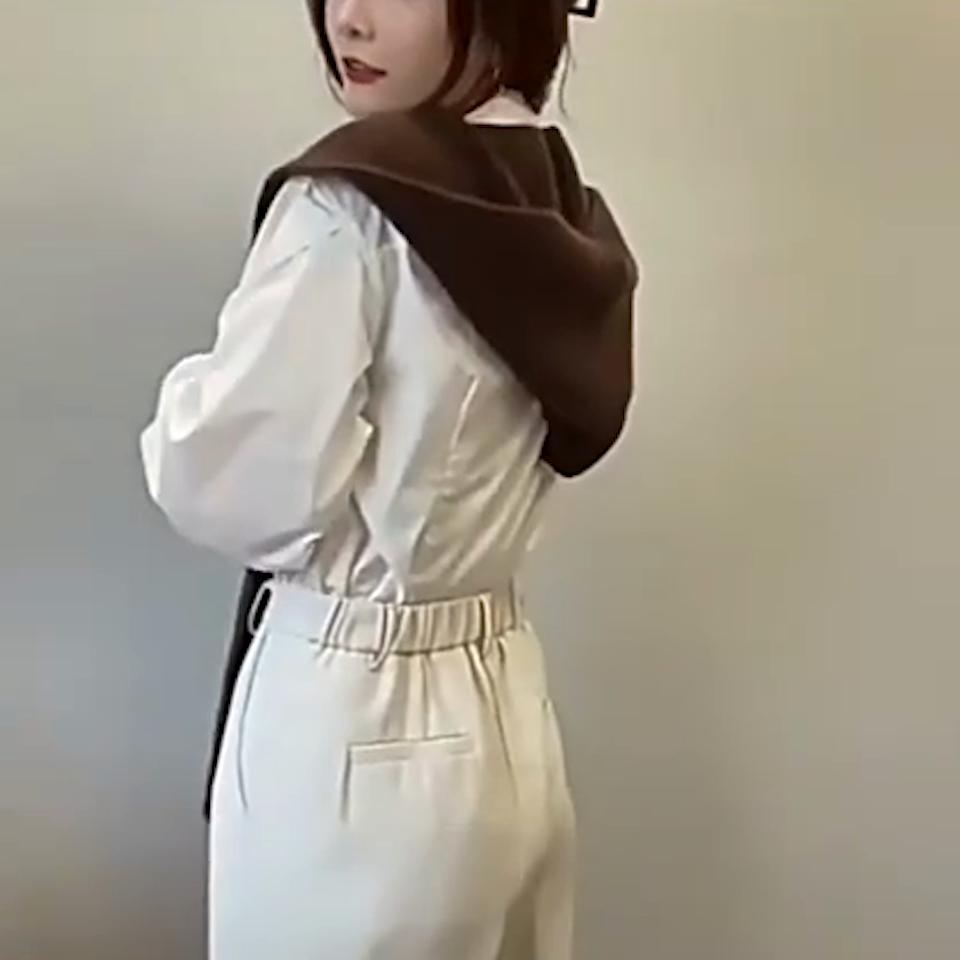 Trendy Women Hooded Shawl Knitted Cape Multifunctional Long Scarf Cap Warm Head Scarves