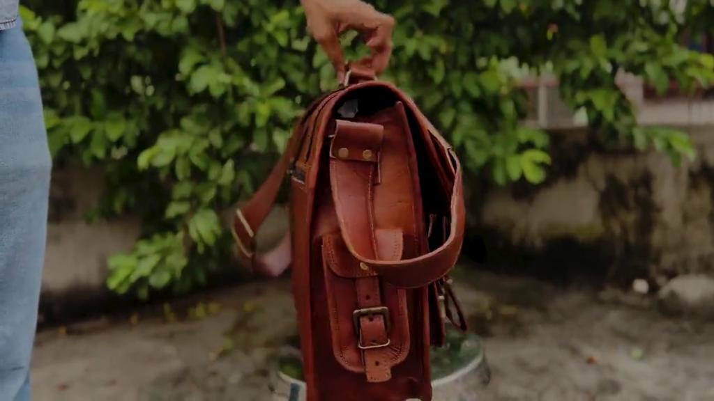 18-дюймовая большая ретро цельнозерновая кожаная сумка-мессенджер для ноутбука из натуральной охотничьей кожи, офисный портфель, сумка для колледжа, портфель для подарка на женский день