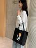 Oxford Handbag Student Shoulder Bags for Women Shopper Tote Bag Cartoon Large Capacity Luxury Ladies Handbags Portable Shopping Bag