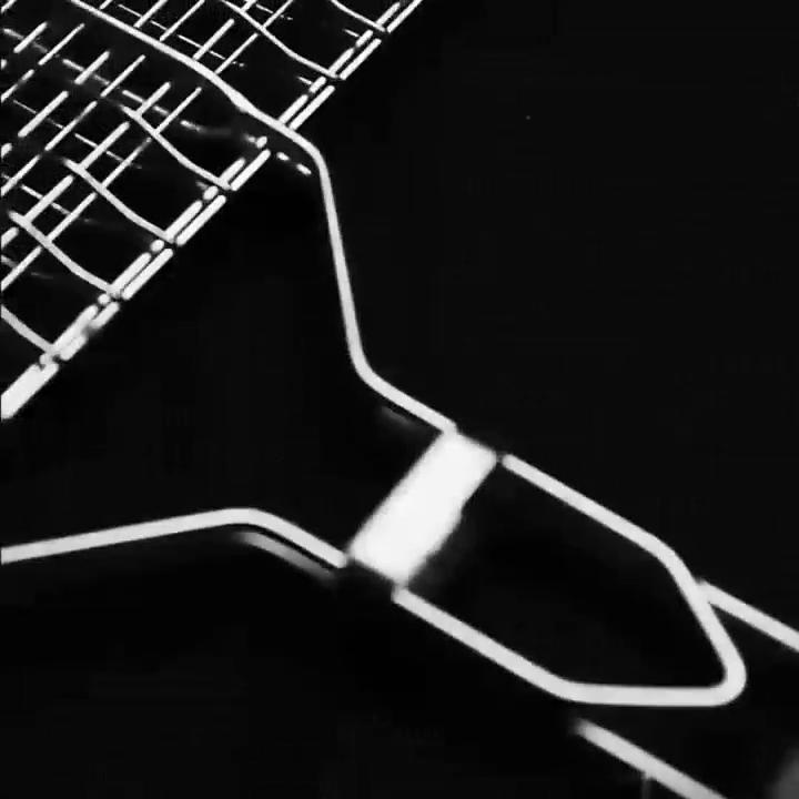 Прочные щипцы для гриля и барбекю для рыбы, гамбургеров, овощей, утолщенная проволока, нескользящая ручка, прочные зажимы для приготовления пищи, инструменты для кемпинга и барбекю на открытом воздухе