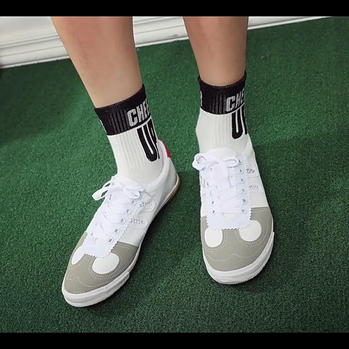 Volleyball Shoes Men Women Breathable Canvas Nonslip Rubber Sole For Indoor Training