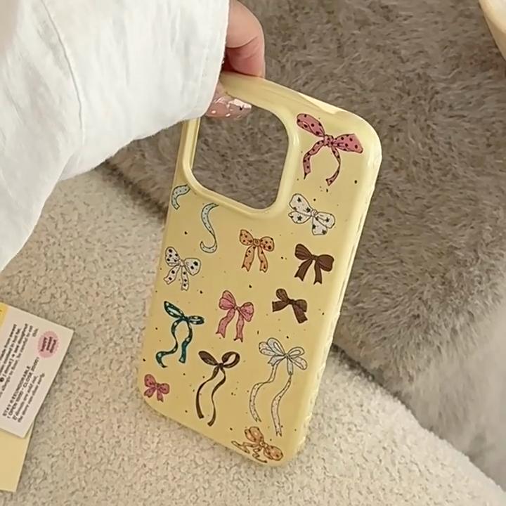 Креативный красочный бант для iPhone 17 iPhone 17 Pro max