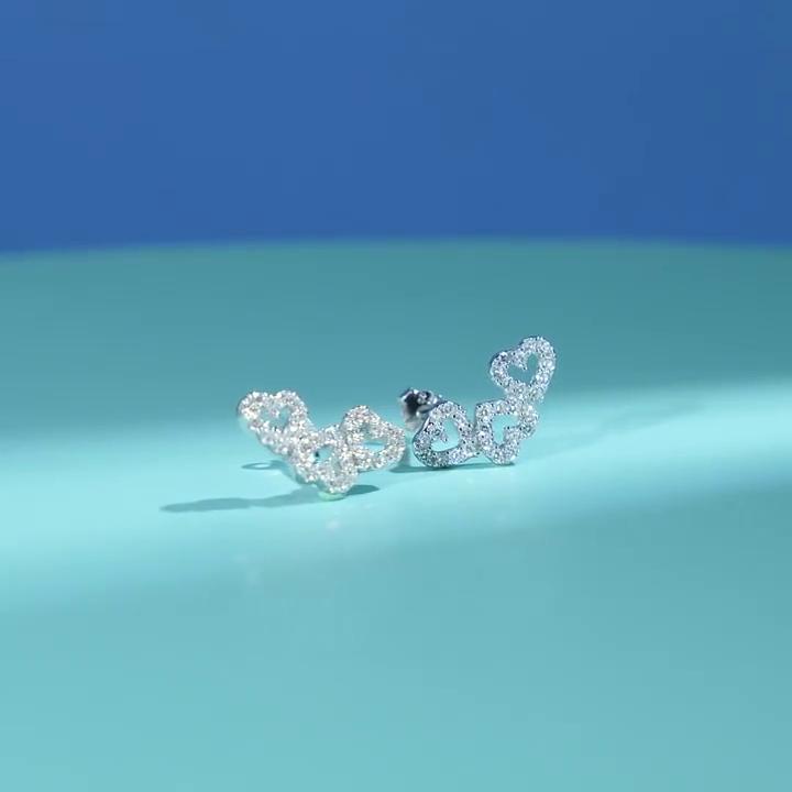 Танциз стерлингового серебра 925 пробы циркон серьги серьги-капли для женщин подарки на свадьбу