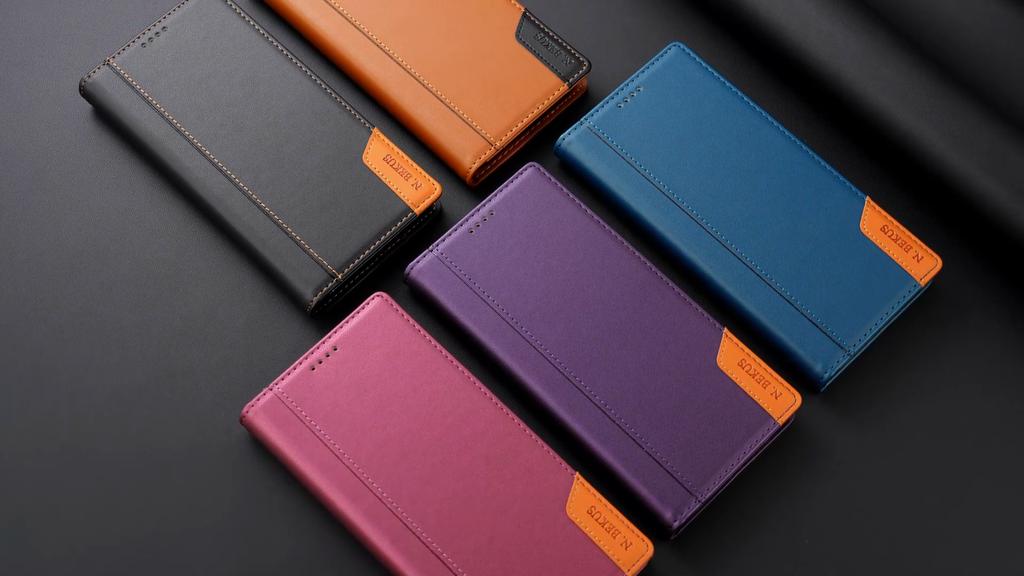 For iPhone 7/8/SE/X/XS/XR/11/12/13/14/15/16/17 All series.Wallet Phone Case Multifunctional Stand RFID Protection Fashion Faux Leather