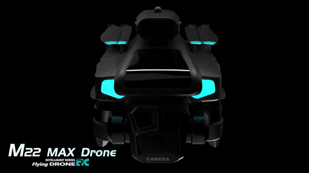 2025 Новый M22 MAX Уличный Дрон 4K/6K HD ESC Экран RC Двойная Камера 5G Wifi Складной Бесщеточный Избегание Препятствий Оптический Поток RC Quadcopter Игрушка