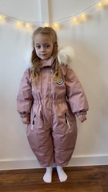 Winter Warm Baby Jumpsuit for 1-6 Years | Kids Snow Suit with Hood for Boys & Girls