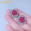 Sace Gems Классические роскошные серьги с цирконием для женщин, подарки на свадьбу