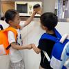Multifunctional children's backpack, can go to school, travel and go out, back-to-school season backpack