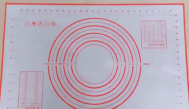 Силиконовый коврик для теста