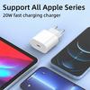 PD 20W Fast Charger For Apple iPhone 15 14 13 12 11 Pro Max Plus Fast Charging Type C USB C Chargers Data Wire Phone Accessories