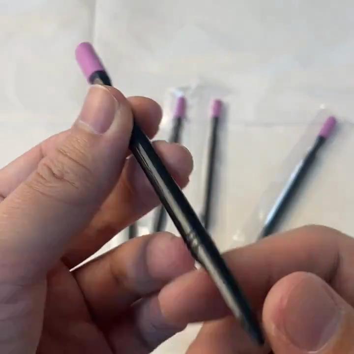 Профессиональная двухсторонняя кварцевая ручка-скраб для удаления кутикулы с ногтей