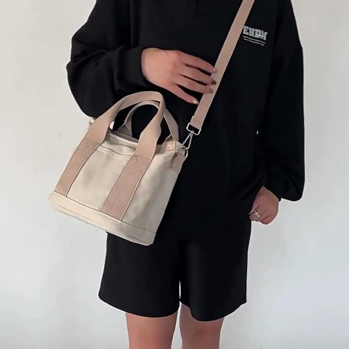 Высококачественная японская холщовая сумка, модная и простая вместительная сумка-тоут, многоцелевая сумка для ежедневных поездок на работу и обратно