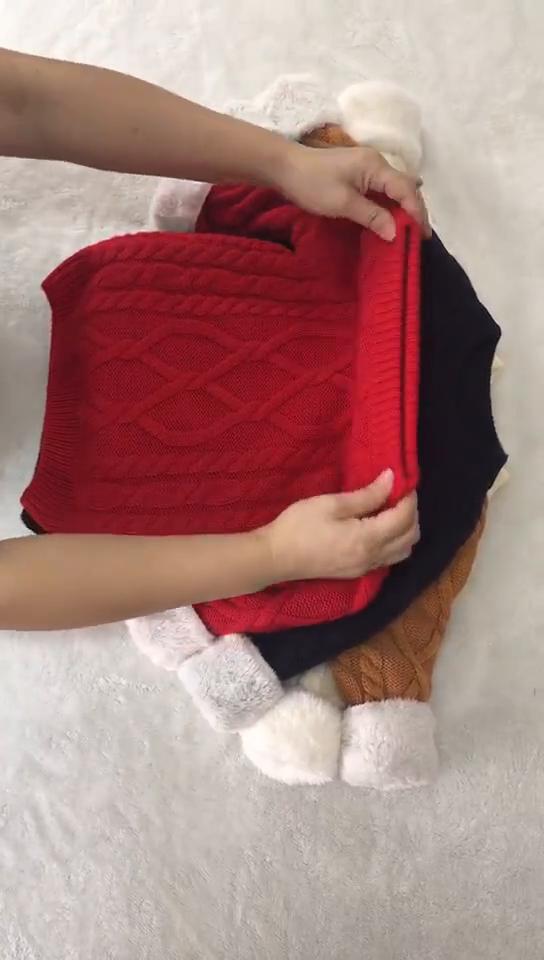 YUBAOBEI Baby Winter Children Toddler Sweater Thick Warm Baby Boy Girls Sweater Winter Knitwear Pullo