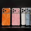Роскошный чехол с покрытием, текстурой CD, лазерной эстетикой для iPhone 17 Air 16 15 14 13 Pro Max Plus, ослепляющий, цвета Аврора, броня, противоударная крышка