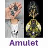 Amulet Talisman Anubis God Death Necklace Pendant Ancient Egypt Egyptian Symbol Eternal Life protect guardian Dead