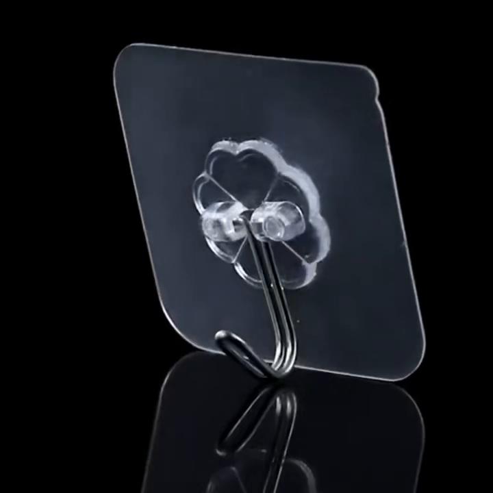 24 шт. прозрачный крючок для кухни, неперфорированный крючок для ванной комнаты, крючок для гардеробной сумки, клейкий крючок для керамической плитки