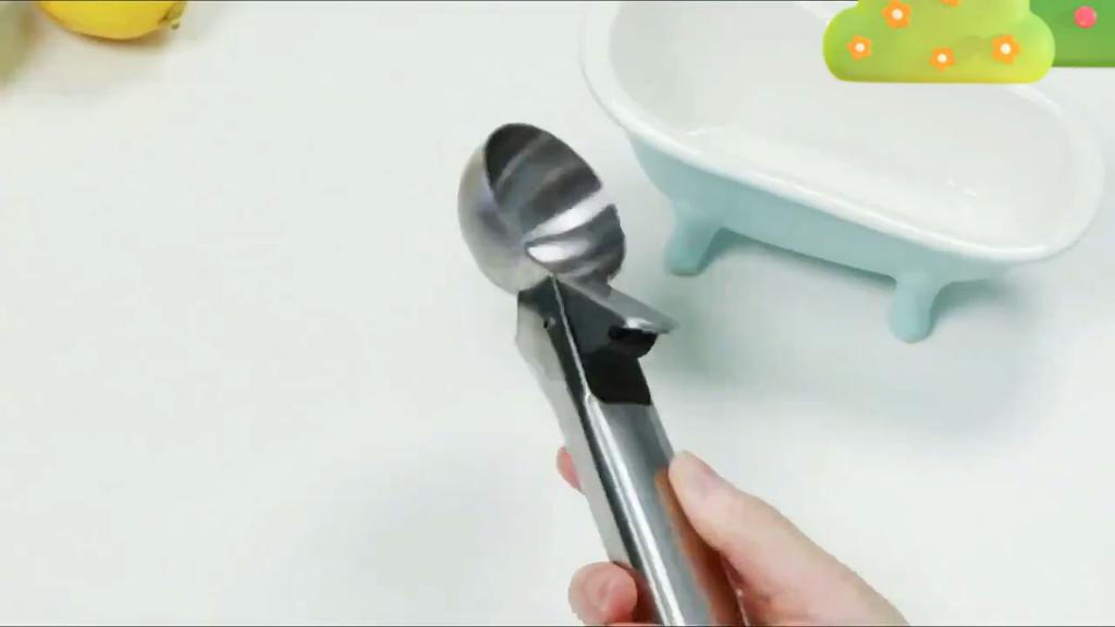 Ложки для мороженого Стопки Нержавеющая сталь Копатель для мороженого Антипригарный Форма для фруктового льда Арбузная ложка для мороженого Инструмент Кухонные аксессуары