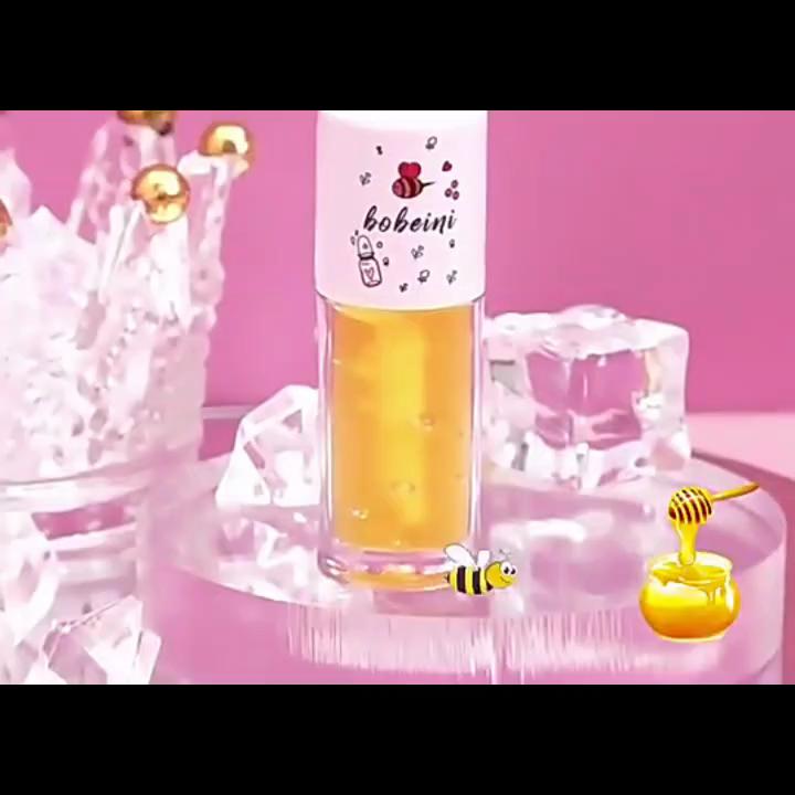 Honey Lip Oil Moisturizing and Hydrating Repair Lighten Lip Lines Lip Gloss Anti-cracking Lip Balm Waterproof Lipstick Long-lasting Set Makeup