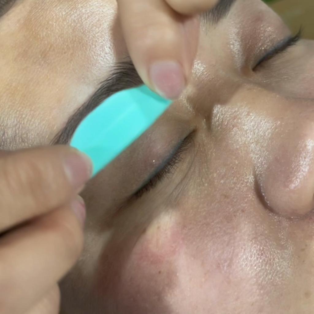 BLACKWINGS 7 Pairs Eyelash Perm Silicone Pads Blue, Curling Pads for Lash Lift,   with Size Guide Chart, Hypoallergenic Reusable Accessories