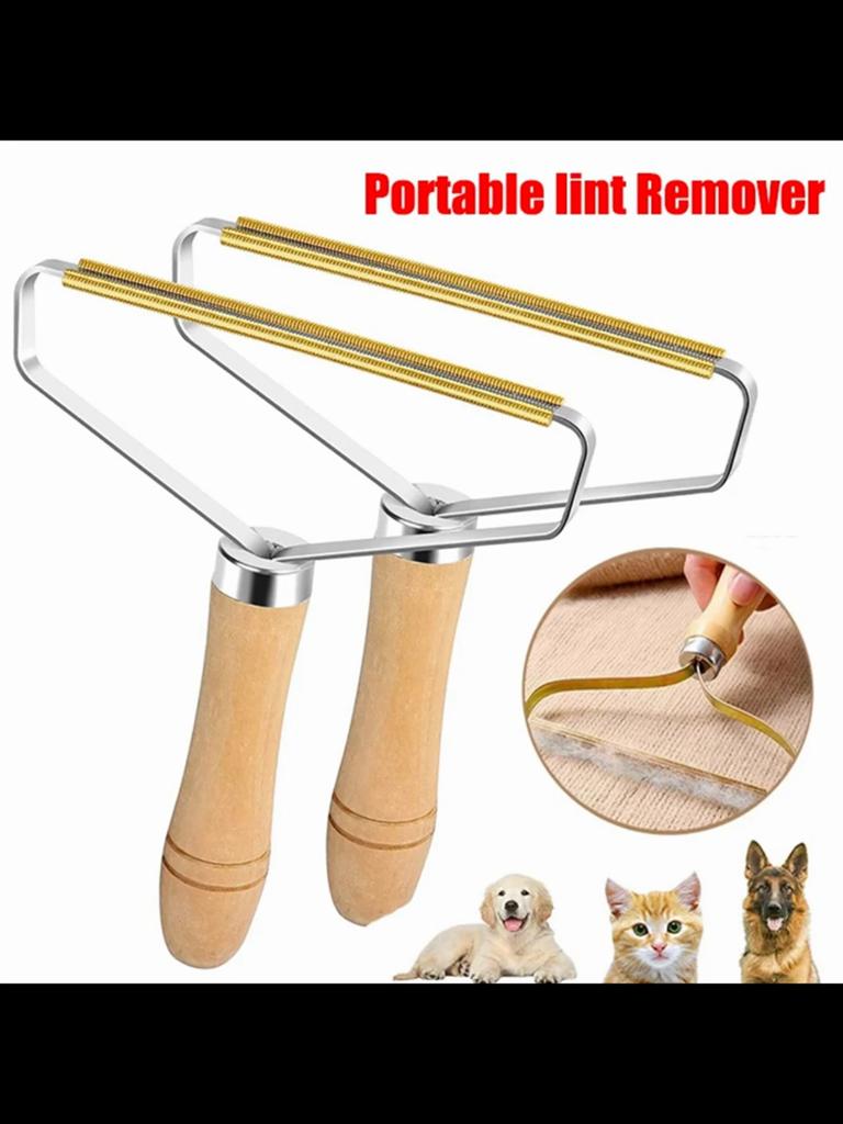 Скребок для удаления ворса для одежды, валик для чистки шерсти домашних животных, пальто, ковры, шерстяная щетка для бритвы для удаления ворса, анти-плюш, 1 шт.