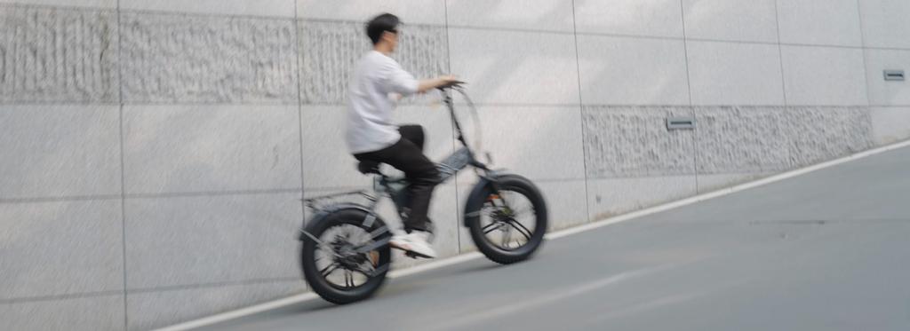 ENGWE EP-2 Boost Folding E-Bike: 120KM Range, 150KG Payload, 20x4.0 Fat Tire, 55Nm Torque & PAS Boost Button
