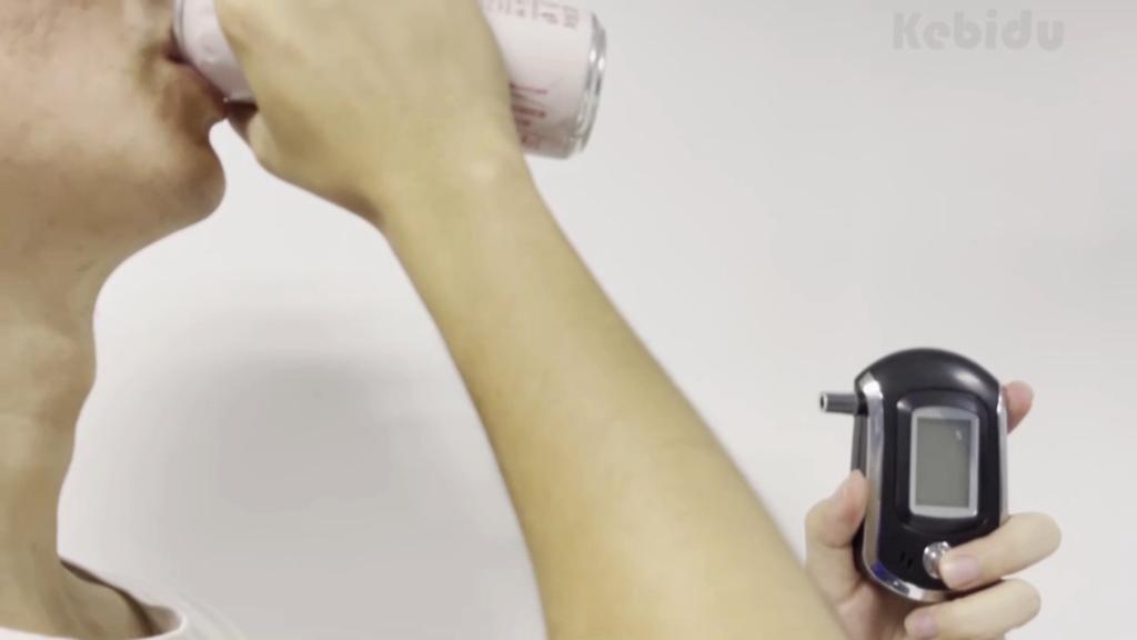 Мини-алкотестер с ЖК-дисплеем