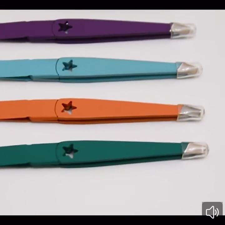 Высококачественные пинцеты из нержавеющей стали для бровей для выщипывания бороды и удаления волос