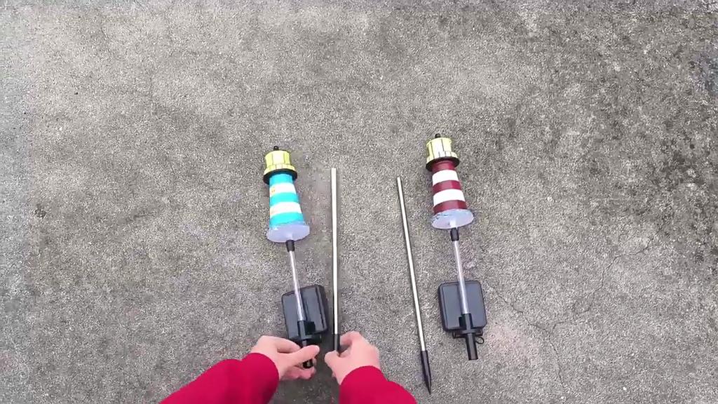 Солнечные уличные фонари, 1 шт. Солнечные фонари-маяки уличные водонепроницаемые, Солнечные фонари для дорожек для вашего сада, ландшафта, тропинки, двора, патио, подъездной дорожки