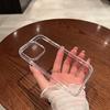 Роскошный прозрачный мягкий акриловый чехол для телефона iPhone 16 15 14 13 12 11 Pro Max XS X XR 7 8 Plus Mini противоударный бампер
