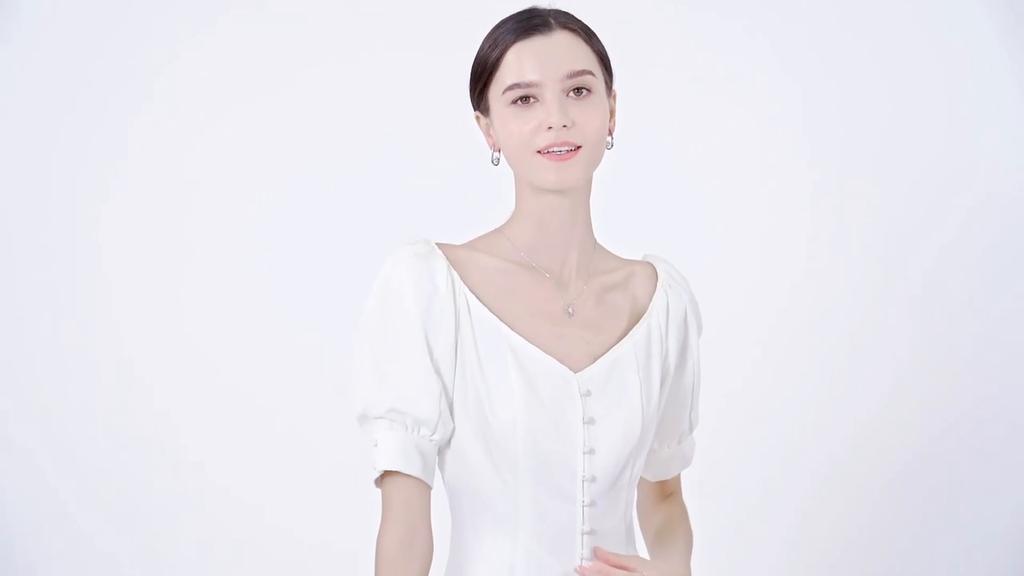 Black Awn Черно-белые дизайнерские ювелирные серьги-капли для женщин