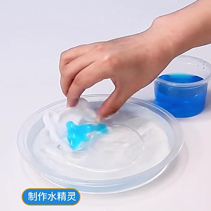 Handmade Water Color Science Craft Set For Children With Waterbased Dyes And Sensory Play