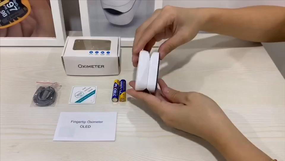 Medical Finger Blood Oxygen Saturometro Heart De Oximeter Portable Pulse Dedo Meter Rate Saturation