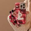 Чехол в красно-клетчатом стиле Вест-Хайленд для IPhone 17 Pro Max, Apple IPhone 16, 3D Мультяшный Высококачественный Защитный Чехол