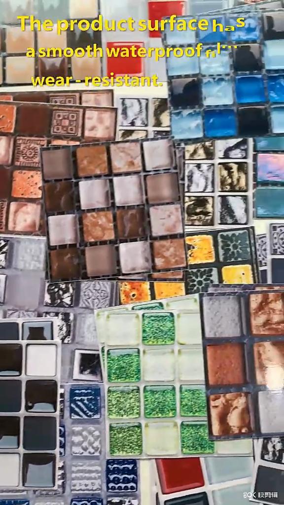 10 шт./компл. самоклеящиеся мозаичные наклейки в стиле имитации плитки на стену для гостиной, кухни, ванной комнаты, красивые наклейки на швы, товары для украшения дома