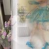 Летнее платье феи принцессы с длинными рукавами и солнцезащитным кремом, пышное платье, темпераментное модное телесное тонкое платье, короткое платье принцессы на день рождения