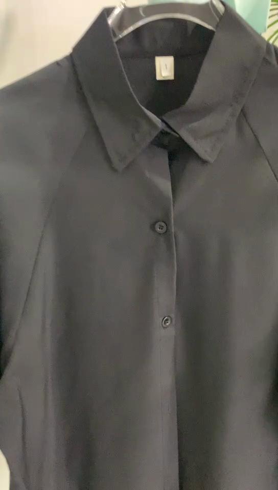 Shirts Women Short Sleeve Solid Harajuku Loose Vintage Ladies Tops All-match BF Summer Chic Stylish Basic Black Clothing Girls