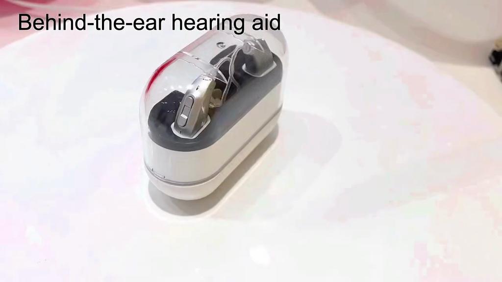 Flagship Charging Case Hearing Aid Behind The Ear Noise Reduction Sound Amplifier Built-in Lithium Battery Deaf Help 2023