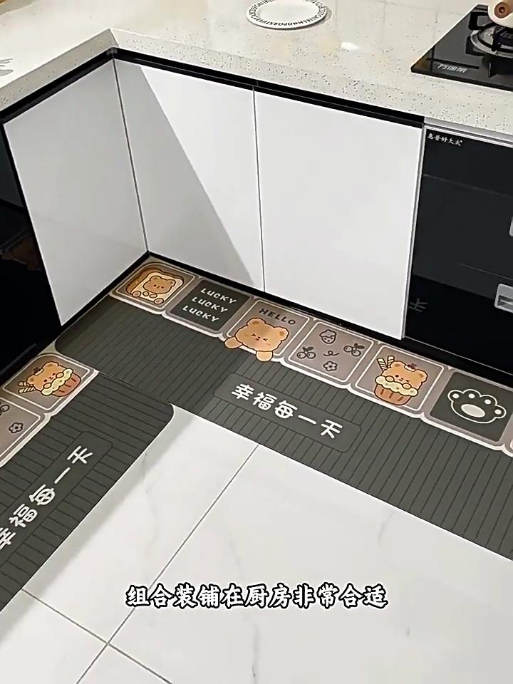 Silicone Diatom Mud Doormat With Water Washable Geometric Design For Home