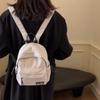 Corduroy Backpack Women's Small Backpack Student Class Bag Multi-Function Chest Bag