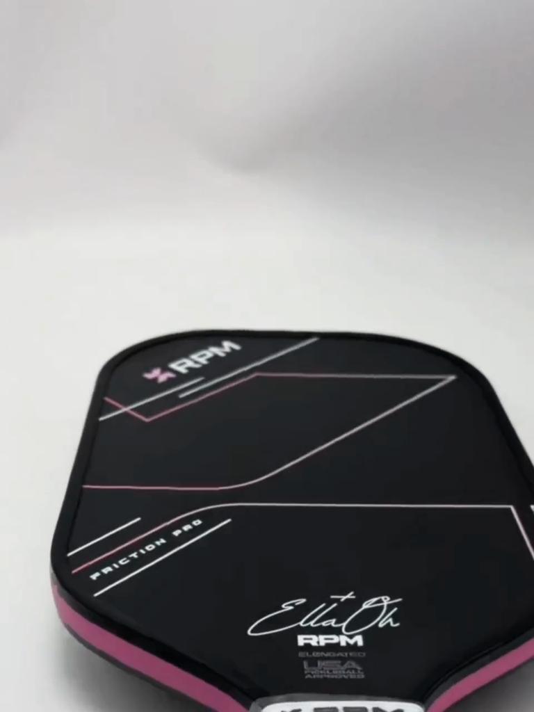 Ракетка для пиклбола RPM из матового карбона, двойная толщина 14 мм/16 мм, термоформованная, профессиональная, для турниров