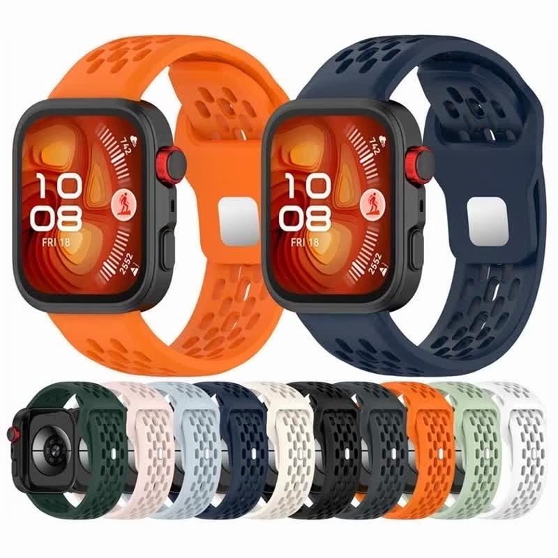 Мягкий силиконовый ремешок Спортивный браслет для часов Huawei Fit5/Fit5Pro/fit 4 /4pro / fit 3 Запасной ремешок на запястье