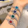 Sace Gems Браслет из медного сплава с цирконами – стильный и изысканный свадебный подарок подругам.