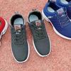 Новые модные дышащие кроссовки на шнуровке, легкие повседневные мужские спортивные туфли с мягкой подошвой