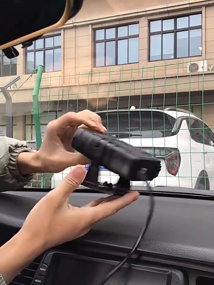 Car Heater Fan 12V 120W Auto Windshield Anti-Fog Electric Heating Dryer Defogging Demister Defroster Portable Windshield Defogging Accessroies