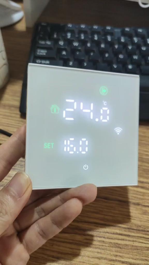 Tuya WiFi Smart Touch Screen Thermostat Electric Floor Heating Gas Boiler/Water Heating Temperature Controller Alexa Voice App Control