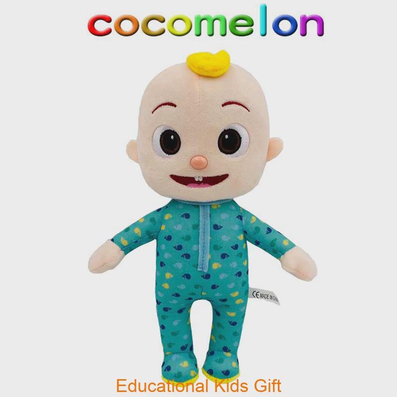 Плюшевая игрушка Cocomelon JJ 26 см, мягкая и развивающая мягкая кукла, подарок на день рождения для детей