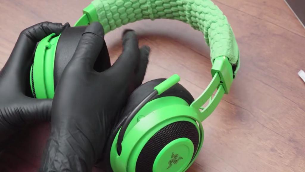 Сменные овальные амбушюры для игровых наушников Razer Kraken Pro 7.1 V2, мягкие амбушюры из протеиновой кожи с эффектом памяти и пеной