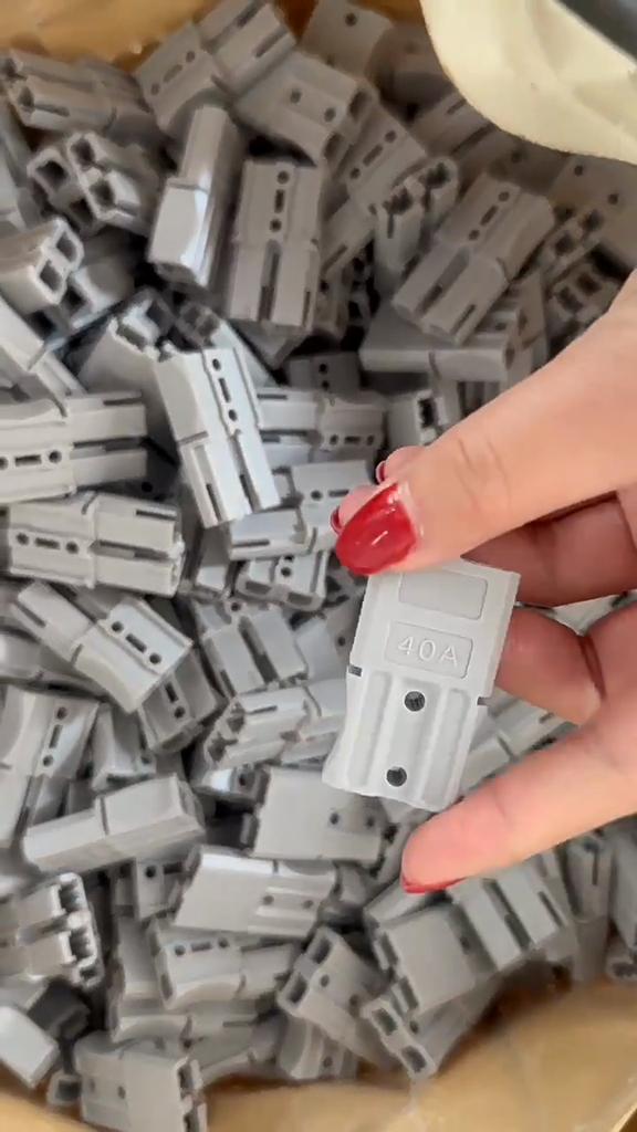 2 ШТ. Для разъема Anderson Вилка Электрический вилочный погрузчик EV Автомобильный аккумулятор Быстрое соединение Отсоединение Питание 50A 120A 175A 350A 600V Вилка